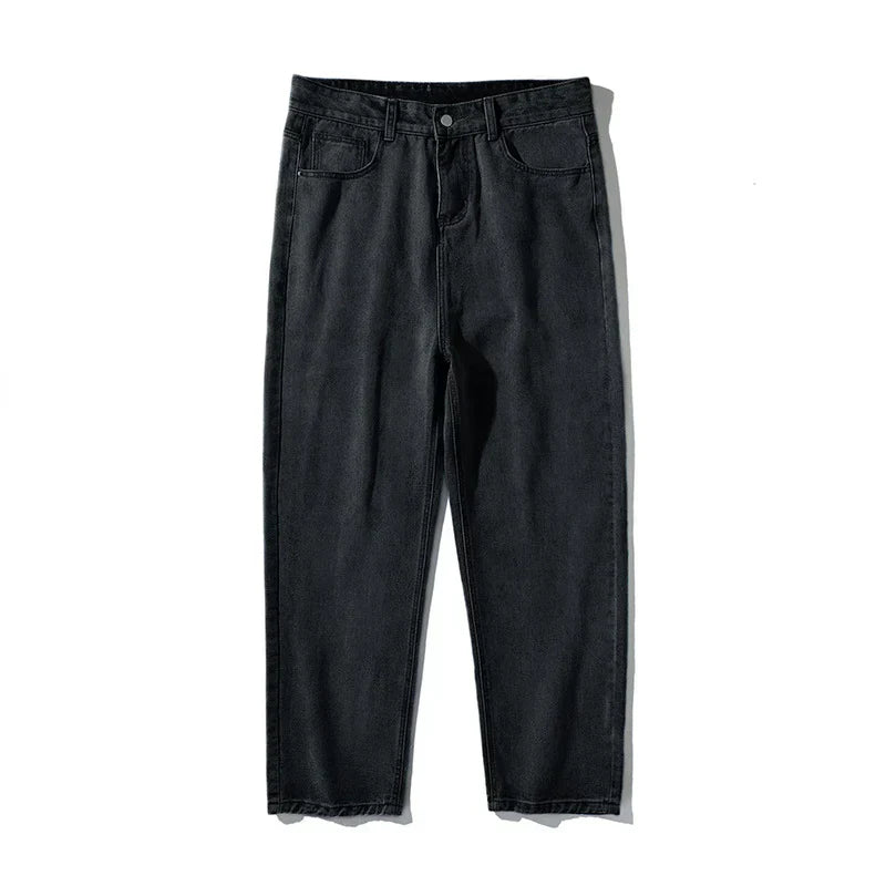 Gilbert Classic Loose-Fit Wide-Leg Jeans