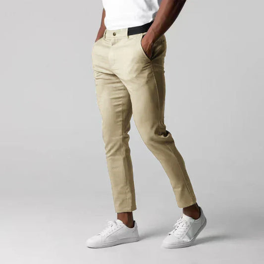 Slim Fit Comfortable Men's Chino Pants - BritishElegance