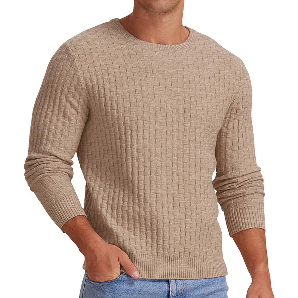 Cevori Stylish Knitwear Round Neck Jumper