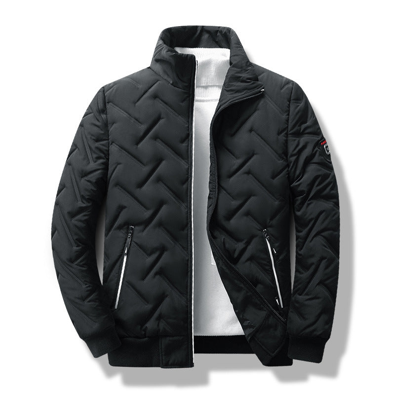 Men's Quilted Slim Fit Designer Jacket - BritishElegance