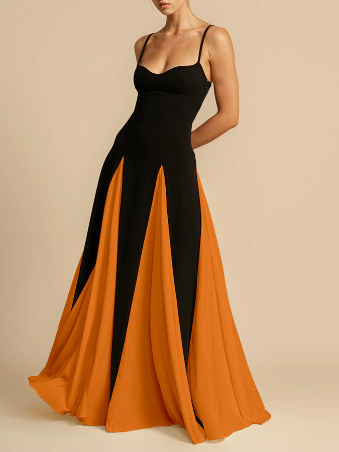 Boho Chic Cold Shoulder Maxi Party Dress