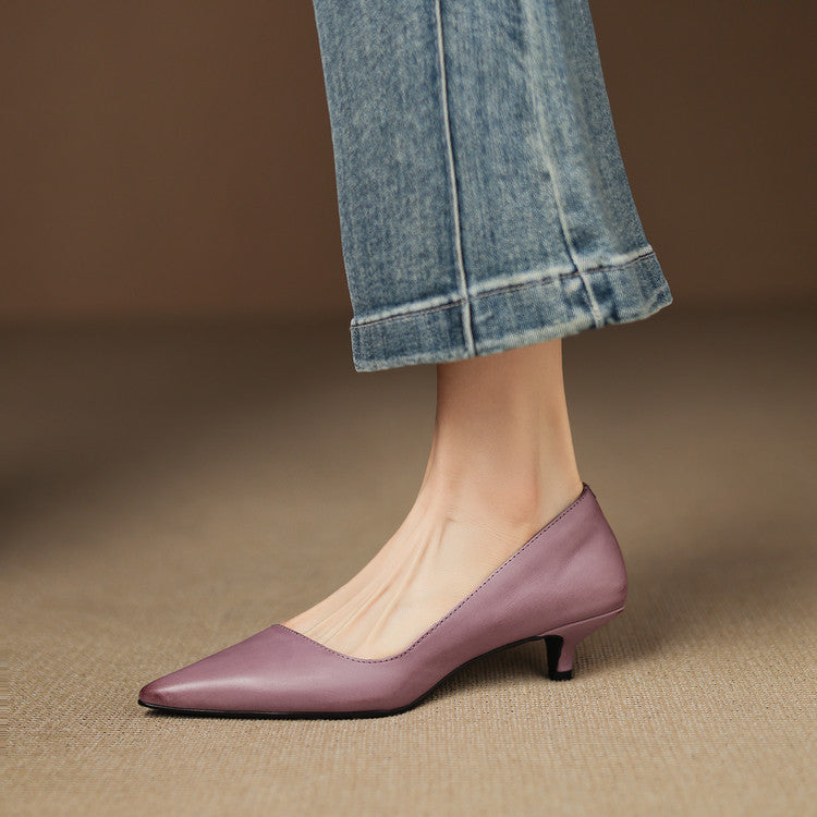 Vienna Genuine Leather Heels