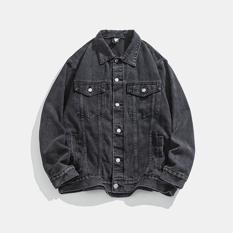 Men’s Classic Button Front Denim Jacket
