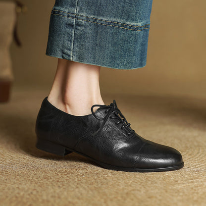 Delyra Genuine Leather Shoes