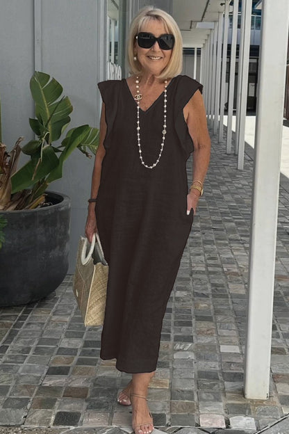 Chic Strapless Summer Dress