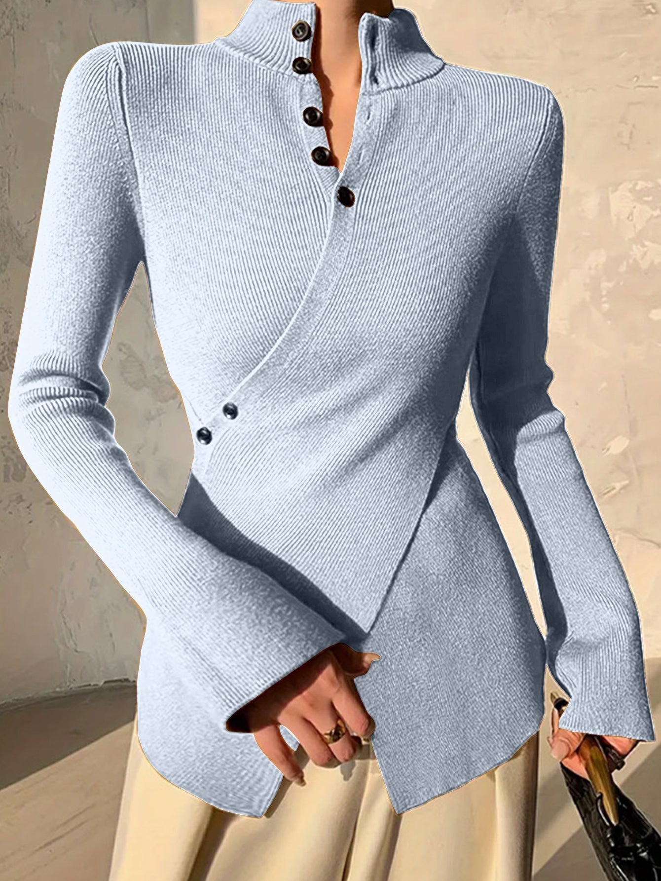 Cozy Women's Wrap Around Sweater