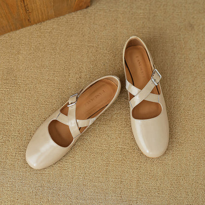 Nyra Genuine Leather Shoes