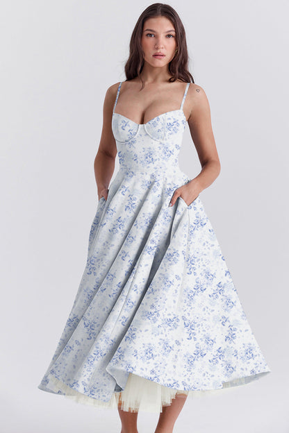 Beautiful Ruffled Off Shoulder Maxi Dress