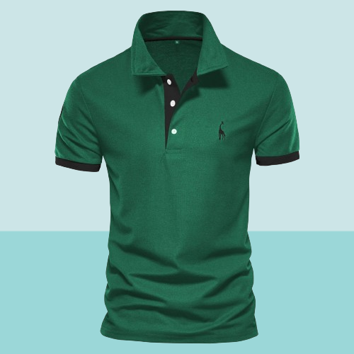Men's Large Size Breathable Polo Shirt