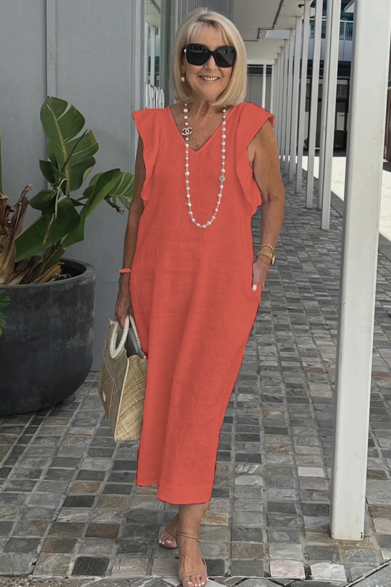 Chic Strapless Summer Dress