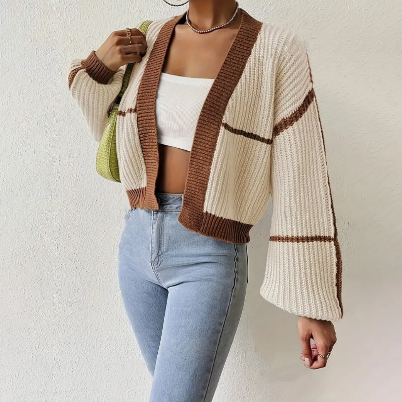 Linda | Short Sleeve Knitted Sweater