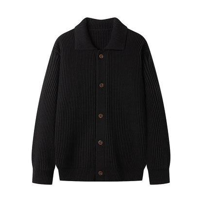 Cevori Sporty Cardigan with Shawl Collar