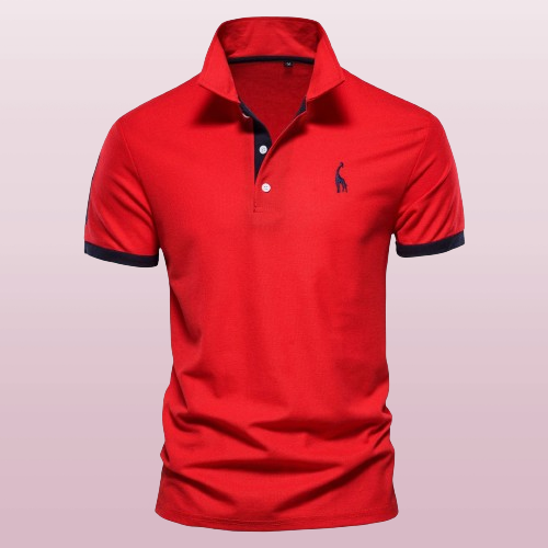 Men's Large Size Breathable Polo Shirt