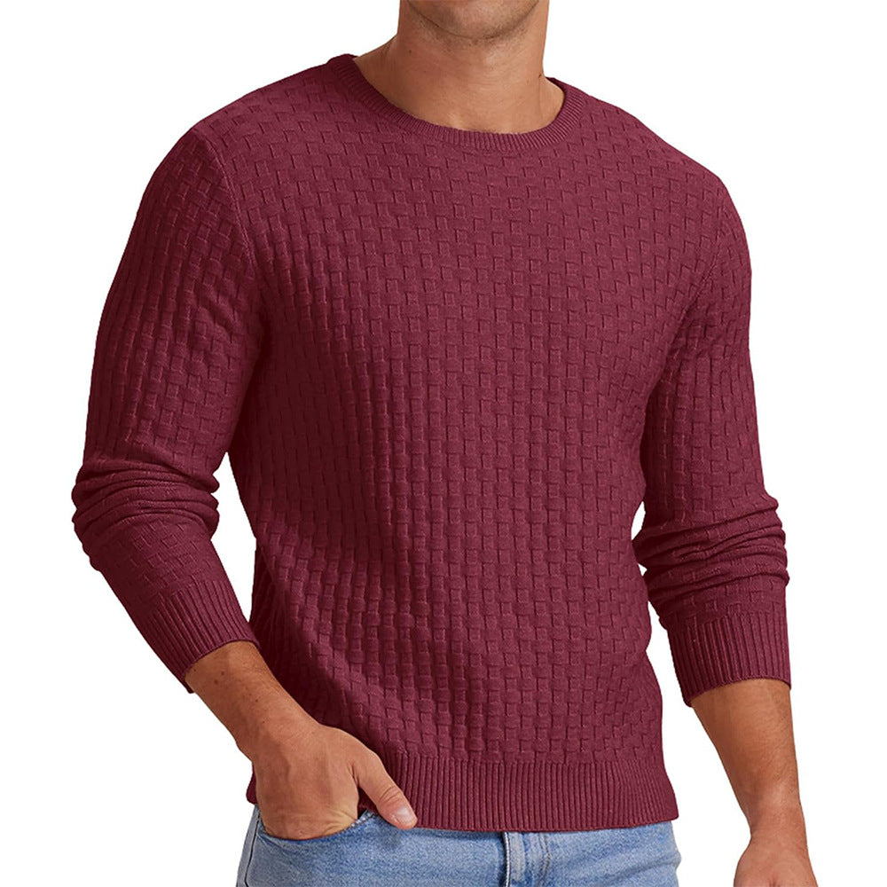 Cevori Stylish Knitwear Round Neck Jumper
