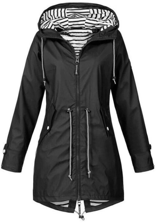 Lillian – Waterproof Coat with Hood