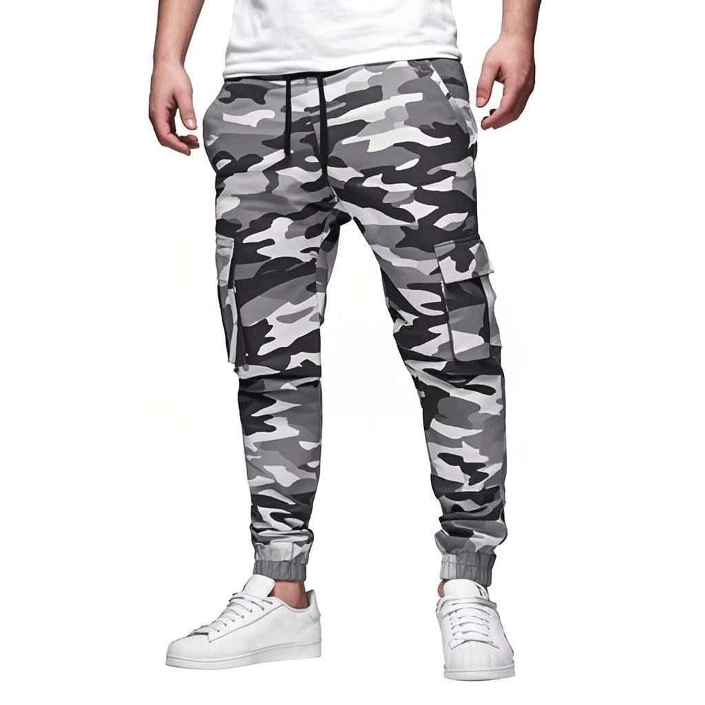 Men's Athletic Fit Jogger Pants with Stretch Waistband