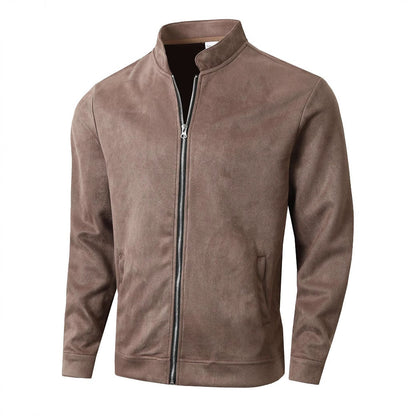 Cevori Fleece Jacket with Stand-Up Collar