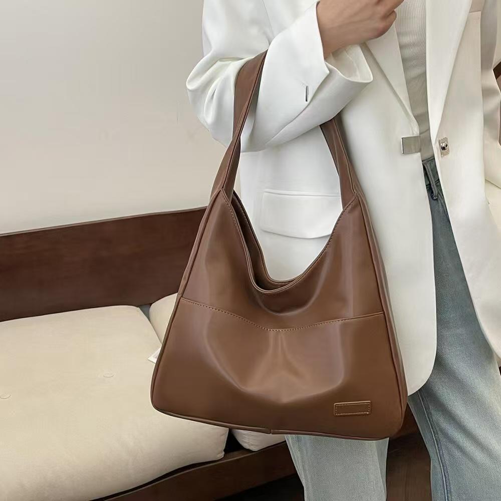Big Student Tote Bag - Roomy Shoulder Crossbody Bag