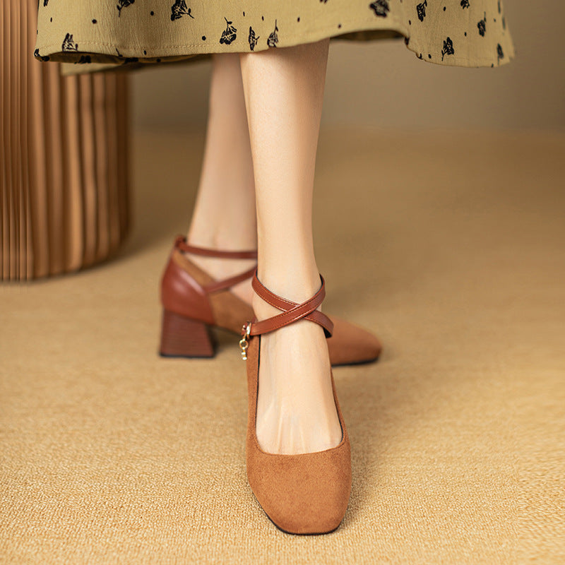 Avira Suede Heels