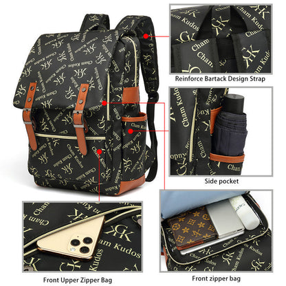 TrendyCharm Personalized Backpack - Practical & Stylish