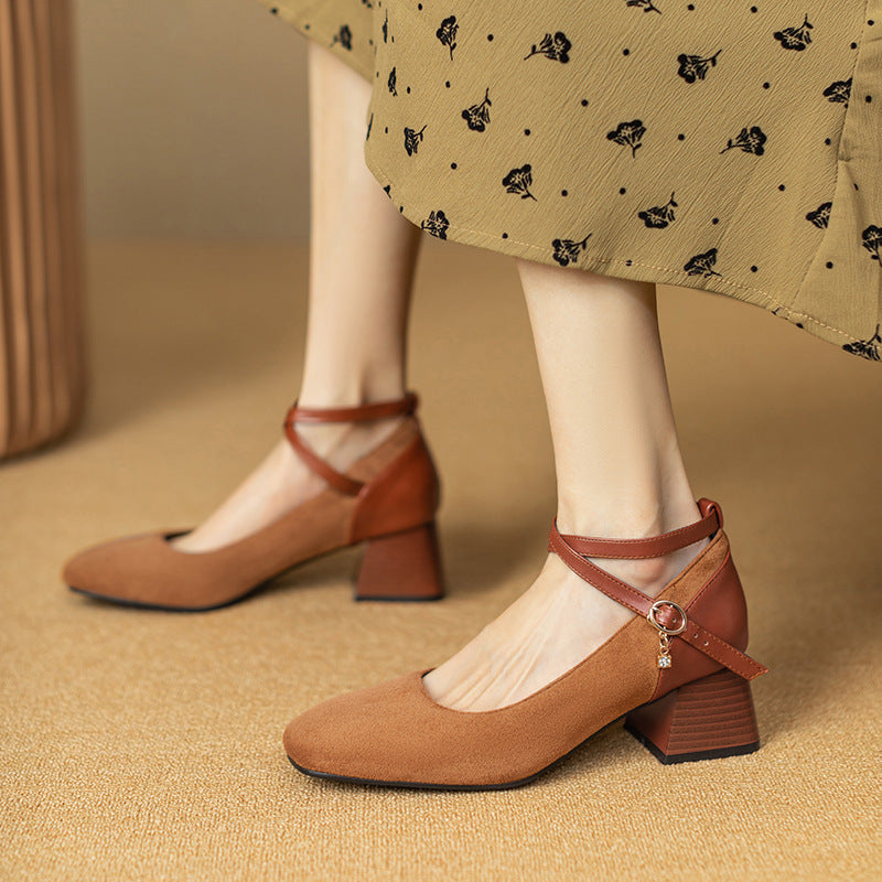 Avira Suede Heels