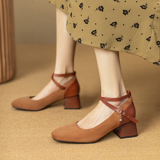 Avira Suede Heels