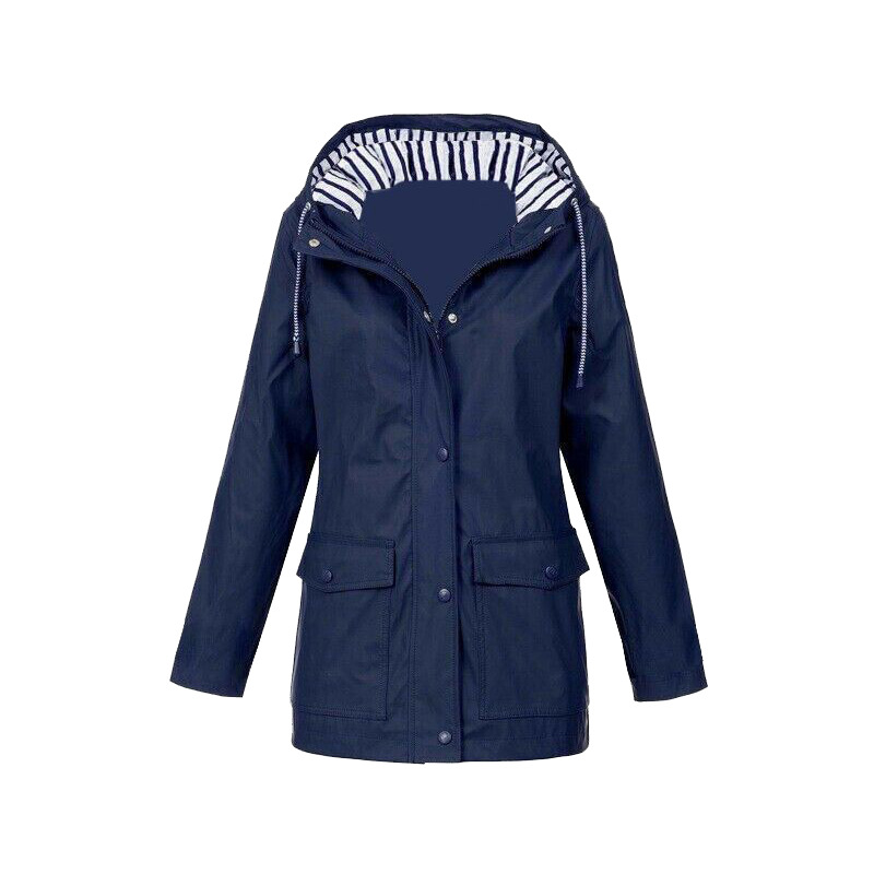 Women’s Hooded Rain Coat | Casual