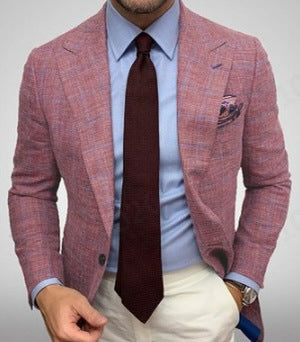 Archie | Men's Tailored Fit Peak Lapel Jacket