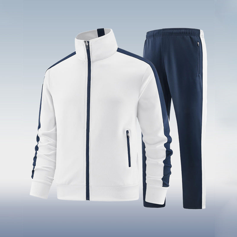 Men's Sporty Fitness Tracksuit - Slim Fit 2 Piece Suit - BritishElegance