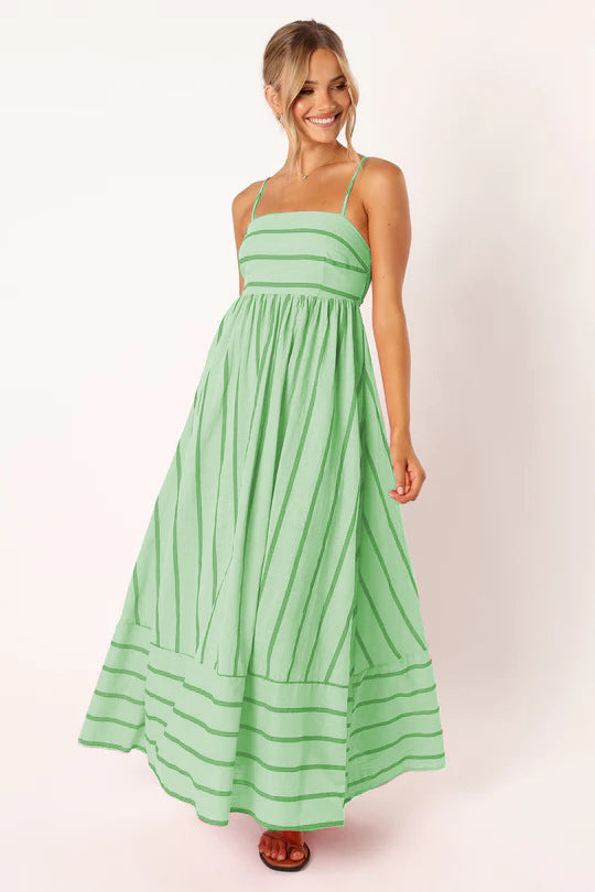 Trendy Open Back Summer Dress
