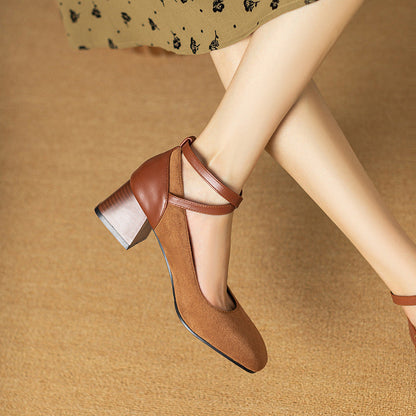 Avira Suede Heels