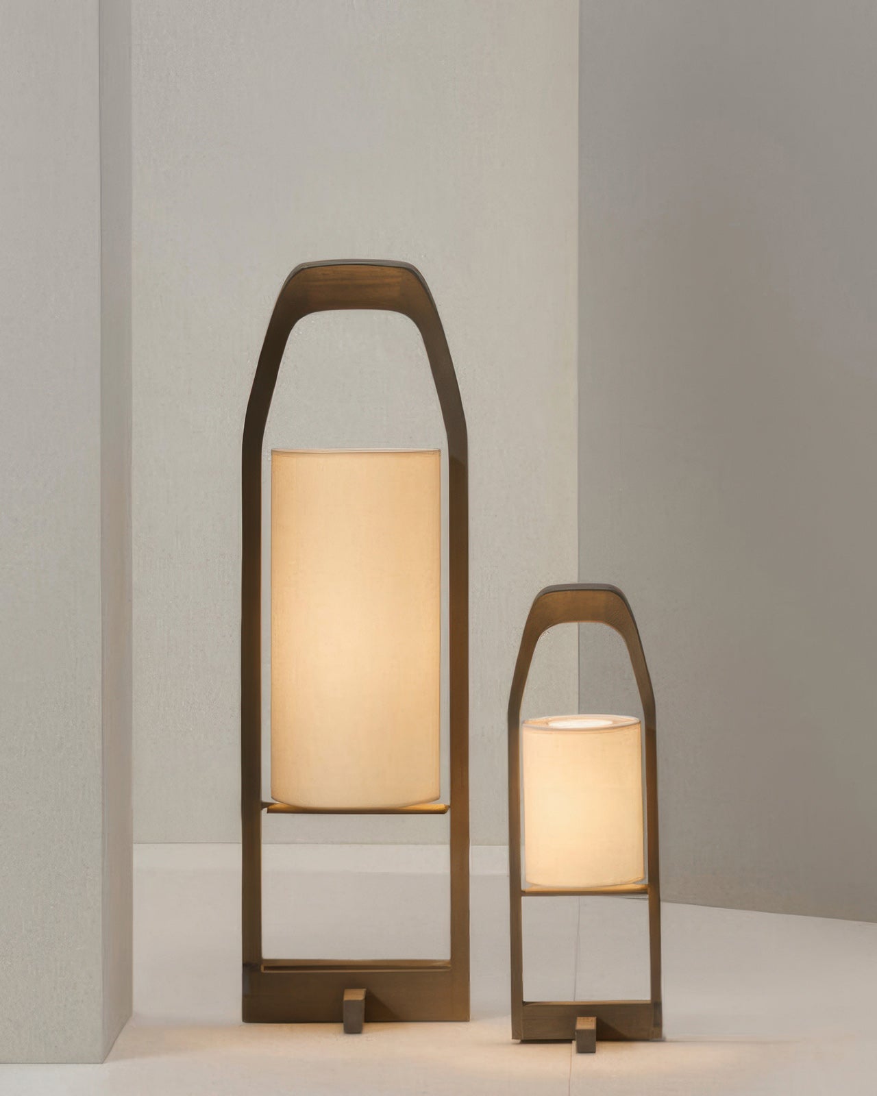Traditional Wooden Floor Lamp, Warm Zen Light - BritishElegance