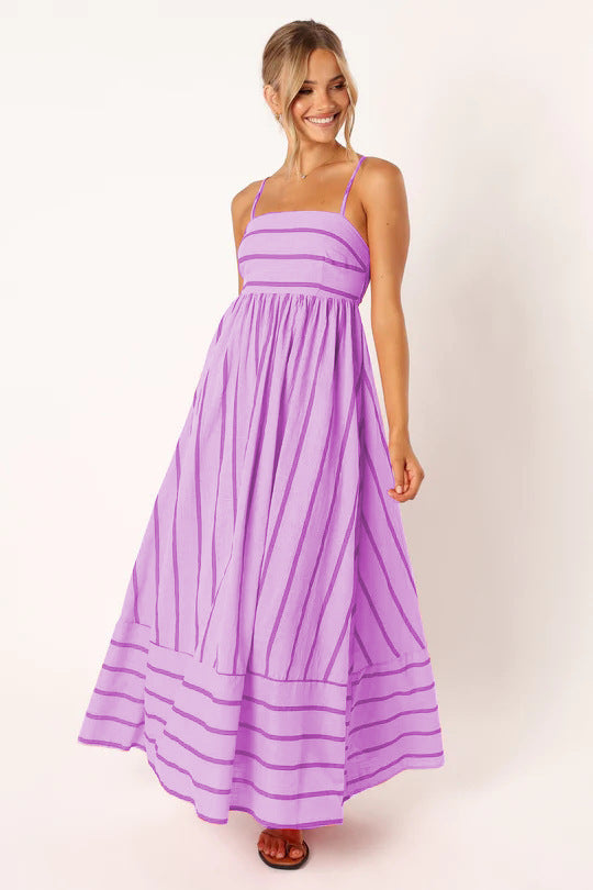 Trendy Open Back Summer Dress