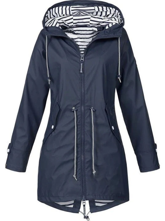 Lillian – Waterproof Coat with Hood