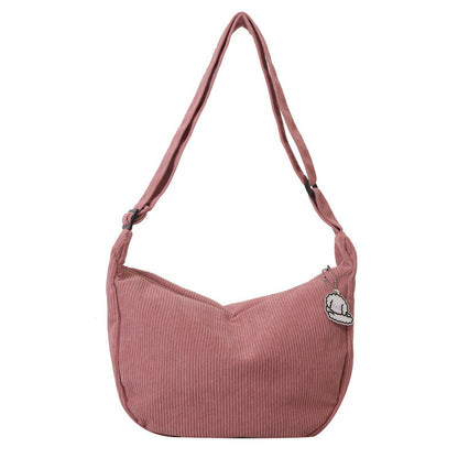Sara - Artful one-shoulder messenger bag