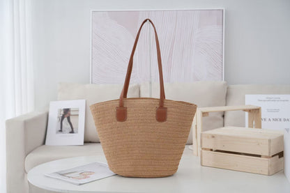Summer Travel Reusable Grocery Tote Bag