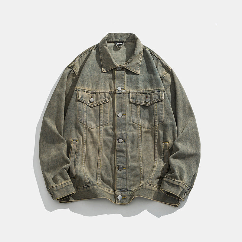 Men’s Classic Button Front Denim Jacket