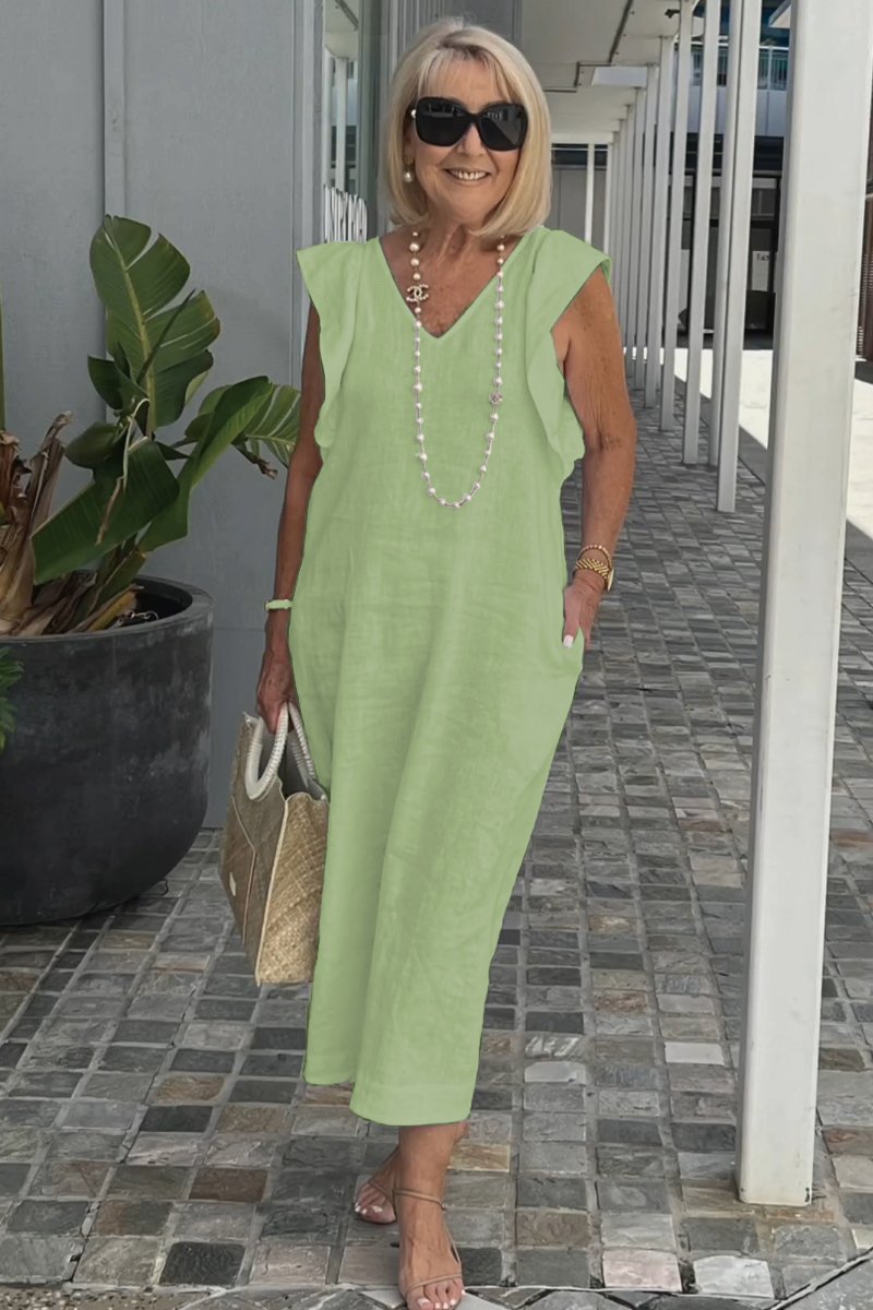 Chic Strapless Summer Dress