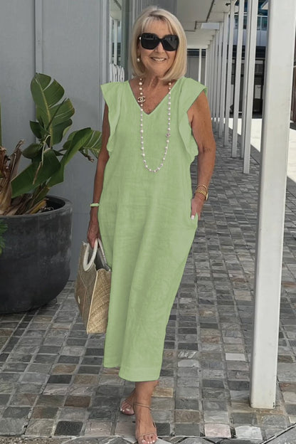 Chic Strapless Summer Dress