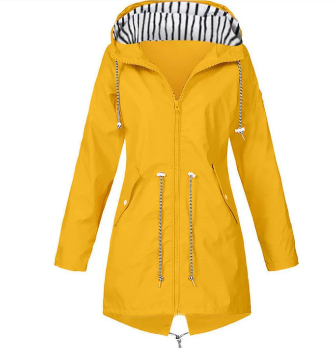 Lillian – Waterproof Coat with Hood