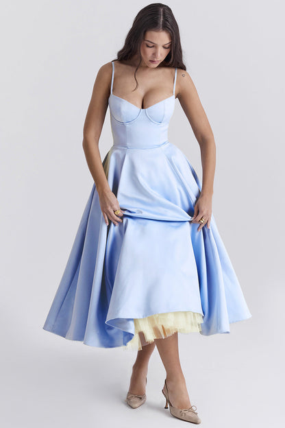 Beautiful Ruffled Off Shoulder Maxi Dress