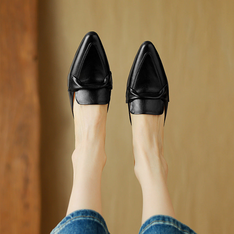 Erlen Genuine Leather Mules