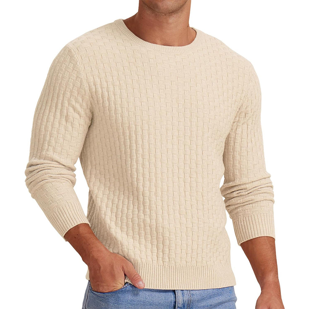 Cevori Stylish Knitwear Round Neck Jumper