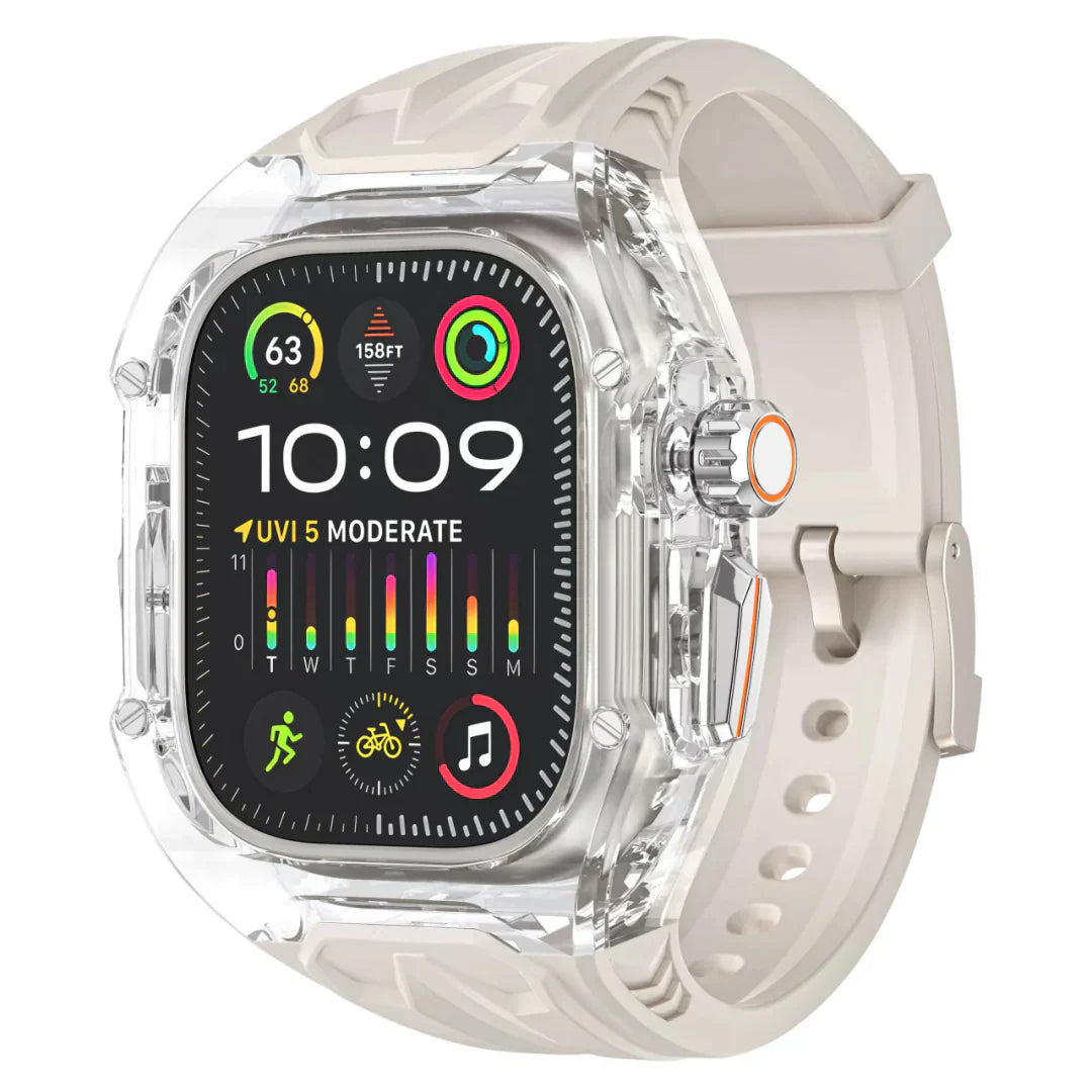 Clear Protective Case Kit for Apple Watch