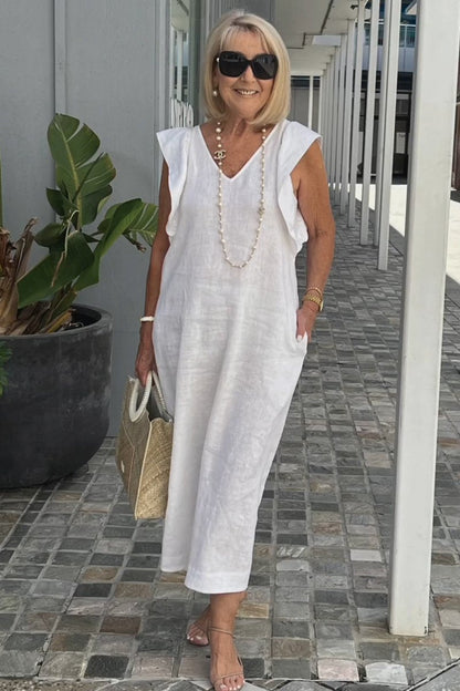 Chic Strapless Summer Dress