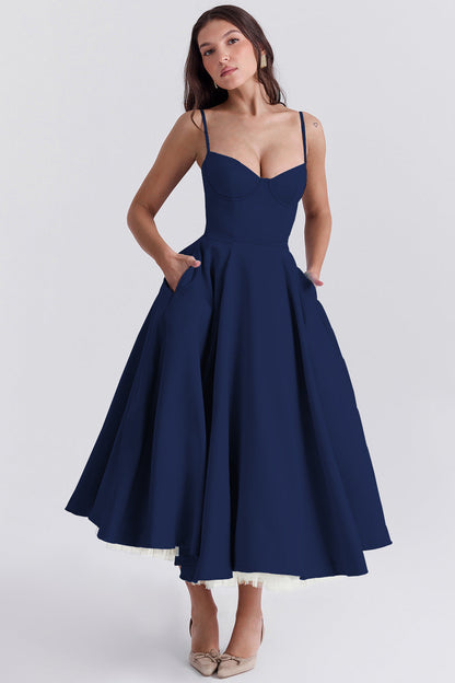 Beautiful Ruffled Off Shoulder Maxi Dress