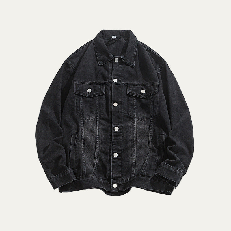 Men’s Classic Button Front Denim Jacket