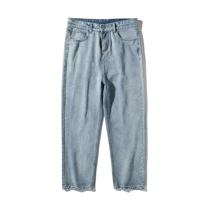 Gilbert Classic Loose-Fit Wide-Leg Jeans