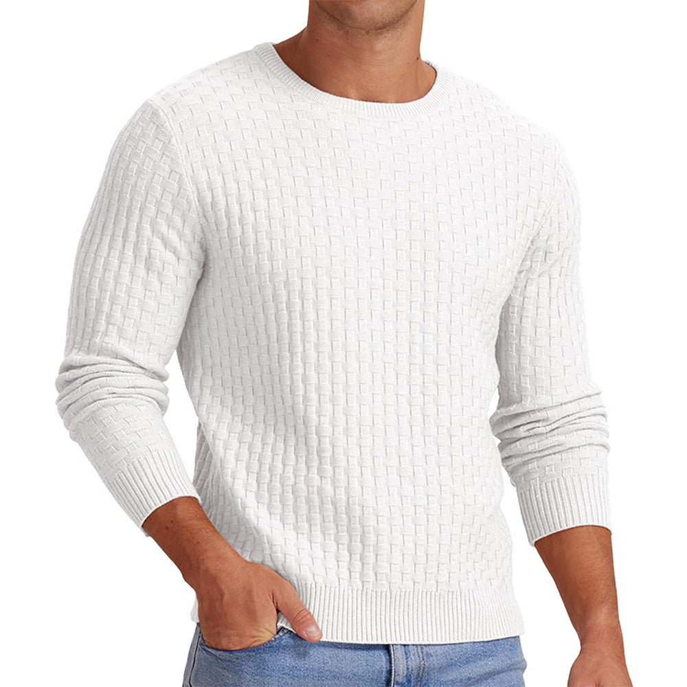 Cevori Stylish Knitwear Round Neck Jumper