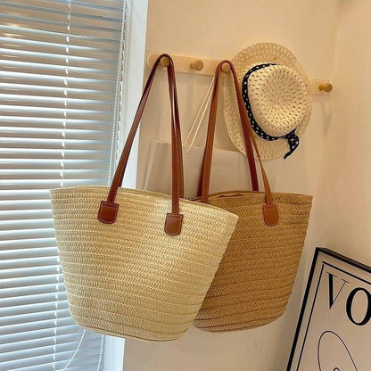 Summer Travel Reusable Grocery Tote Bag - BritishElegance
